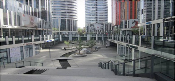 三里屯SOHO下沉广场