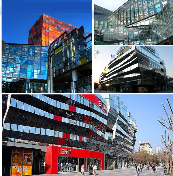 三里屯Village的各种立面